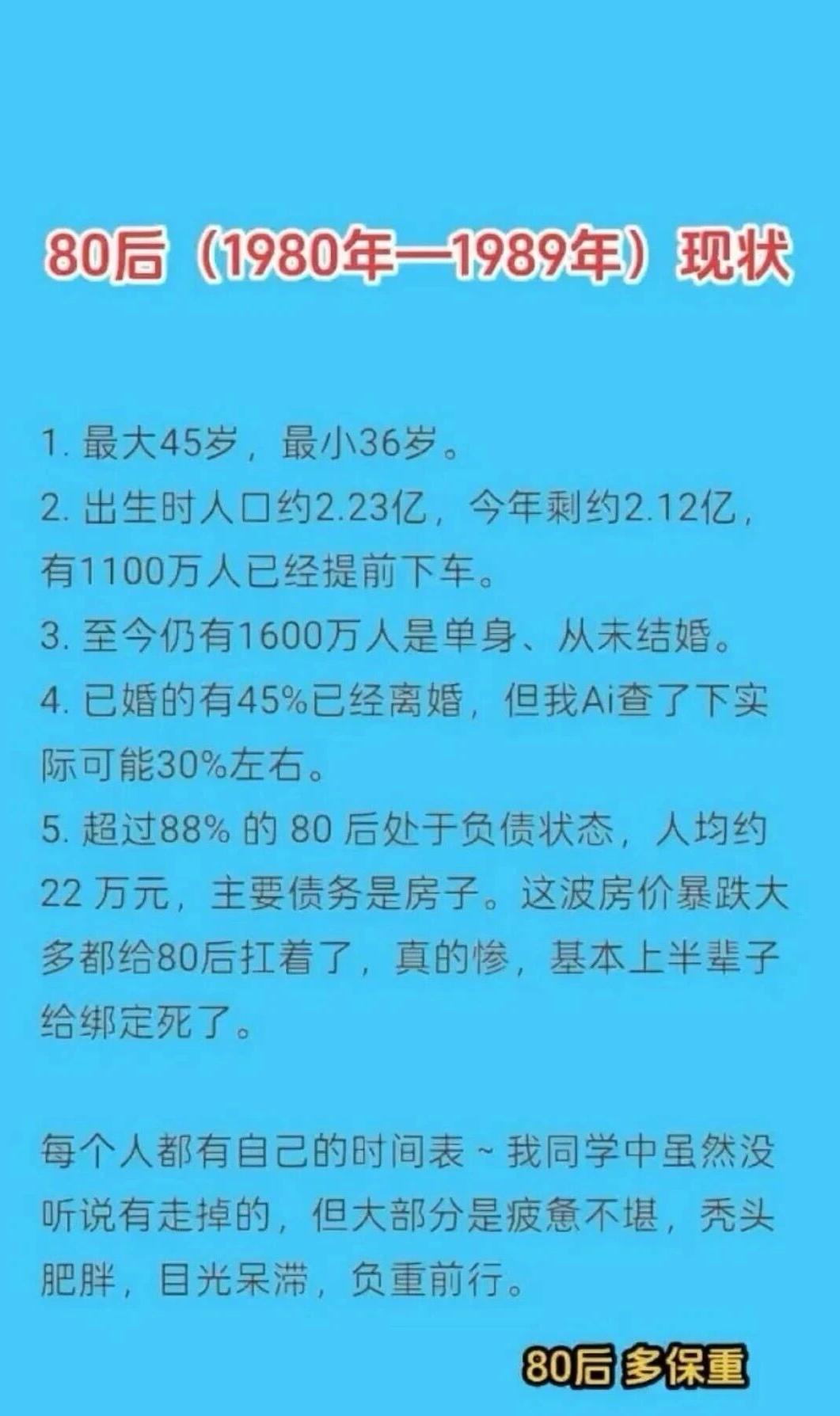 80后没有压力的只有两个原因，一是创业成功了，二是夫妻双方父母都有退休金。除了