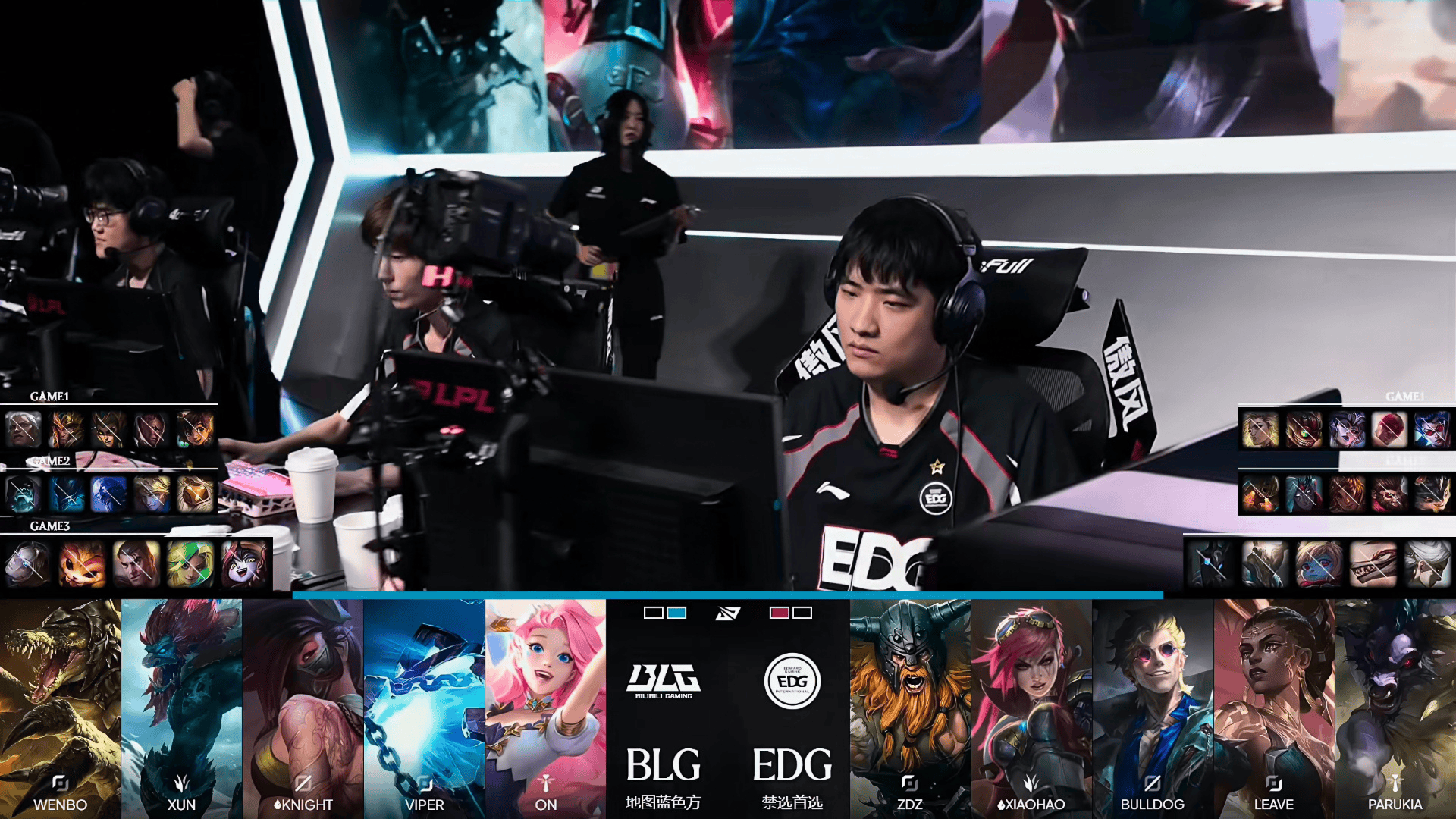 BLG 2-1 EDG: 恐怖飞镖人大开杀戒, BLG让一追二拿下两连胜