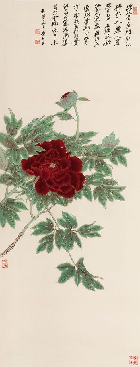 🌹书摘|物极则反，人急计生。摘自《醒世恒言·卷三十四》🌹赏画|糜耕云画花