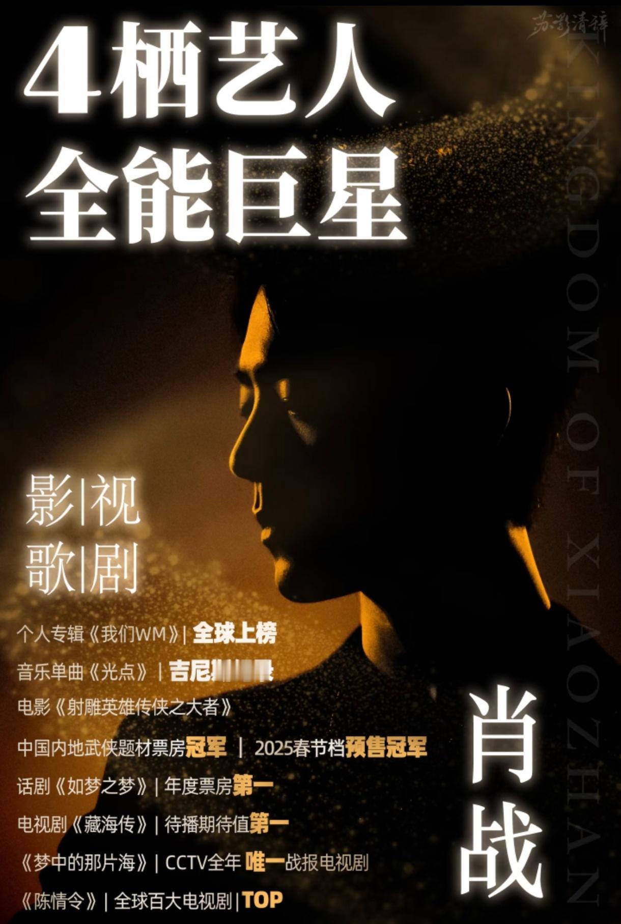 肖战肖战正能量艺人你滴肖皇[墨镜]​​​