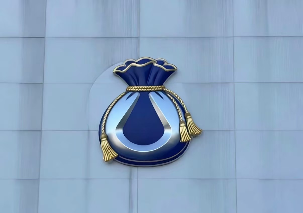 疑似网友设计的腾势logo，我觉得这个设计特别有意思钱袋子就是发财的象征建议官方