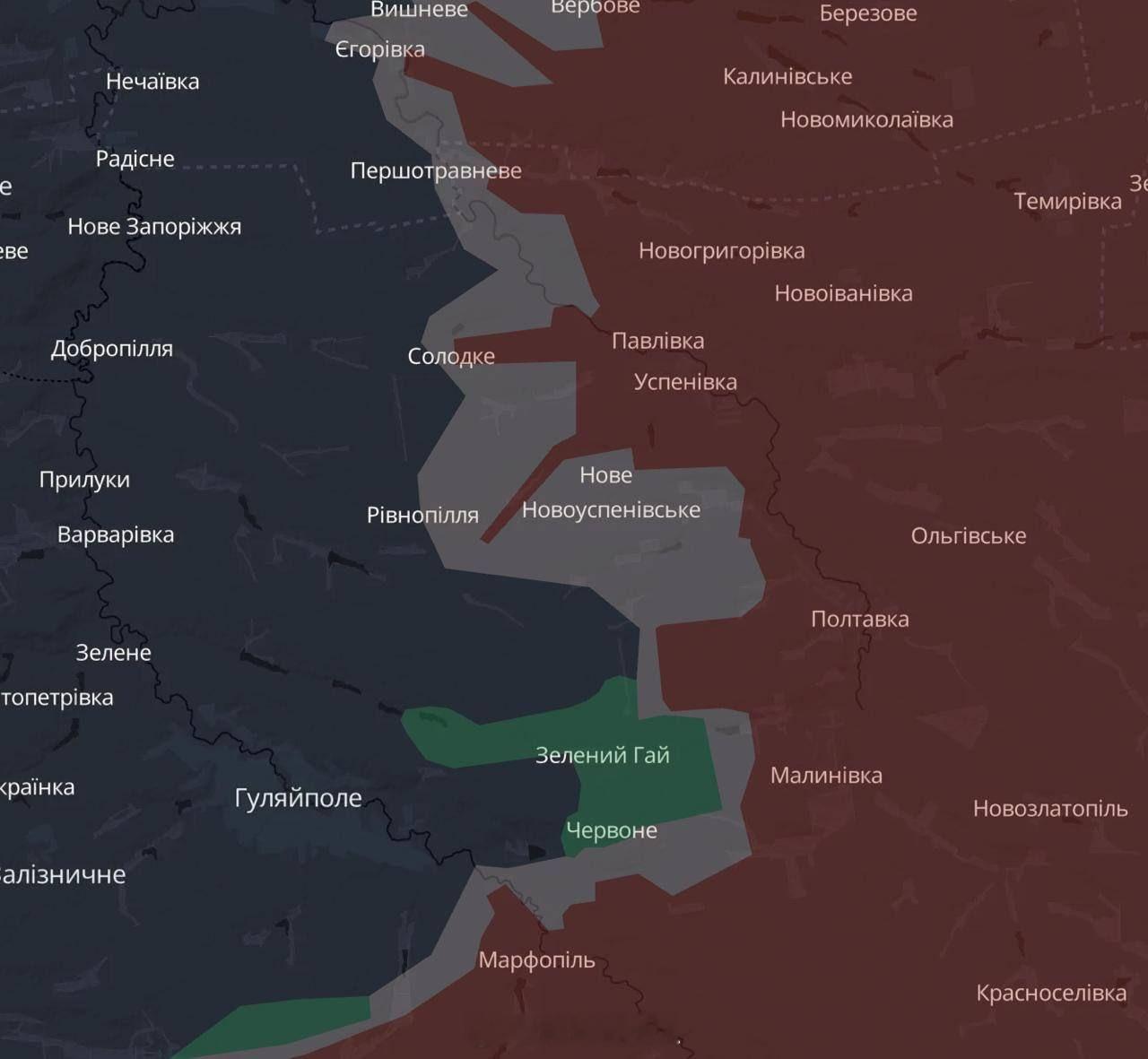 乌克兰南方集群报告说在俄罗斯军队推进的巨大压力下，乌克兰武装部队被迫从新乌斯佩涅