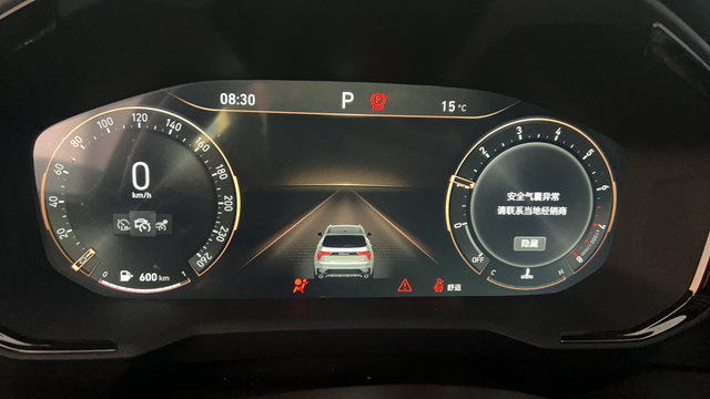 领克01提示安全气囊异常21款领克01五万公里，停了一宿提示安全气囊异常，停车