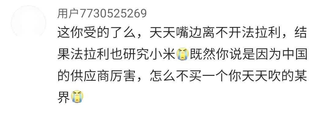 陈震解释了法拉利购买小米SU7Ultra回去研究，却没有买华系车回去研究的原因