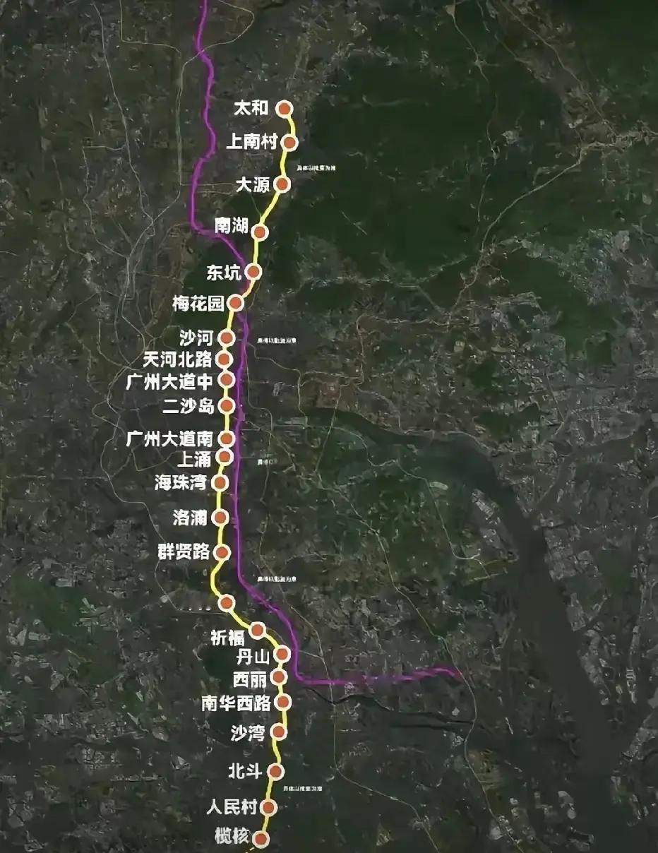 广州地铁26号线广州地铁26号线是一条规划中的南北向跨市域快线，北起广州白云