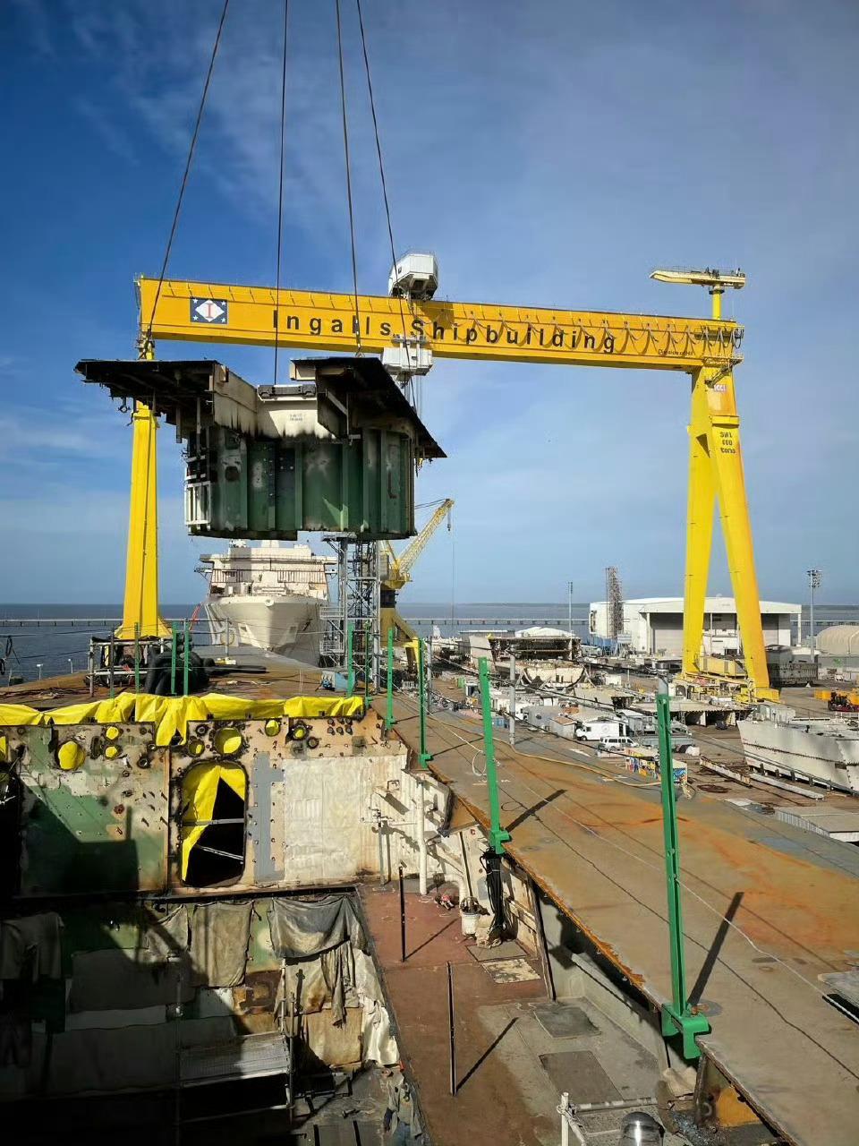 1月15日，完成高超音速导弹发射装置改装的MD一等人“朱姆沃尔特”级导弹驱逐舰一