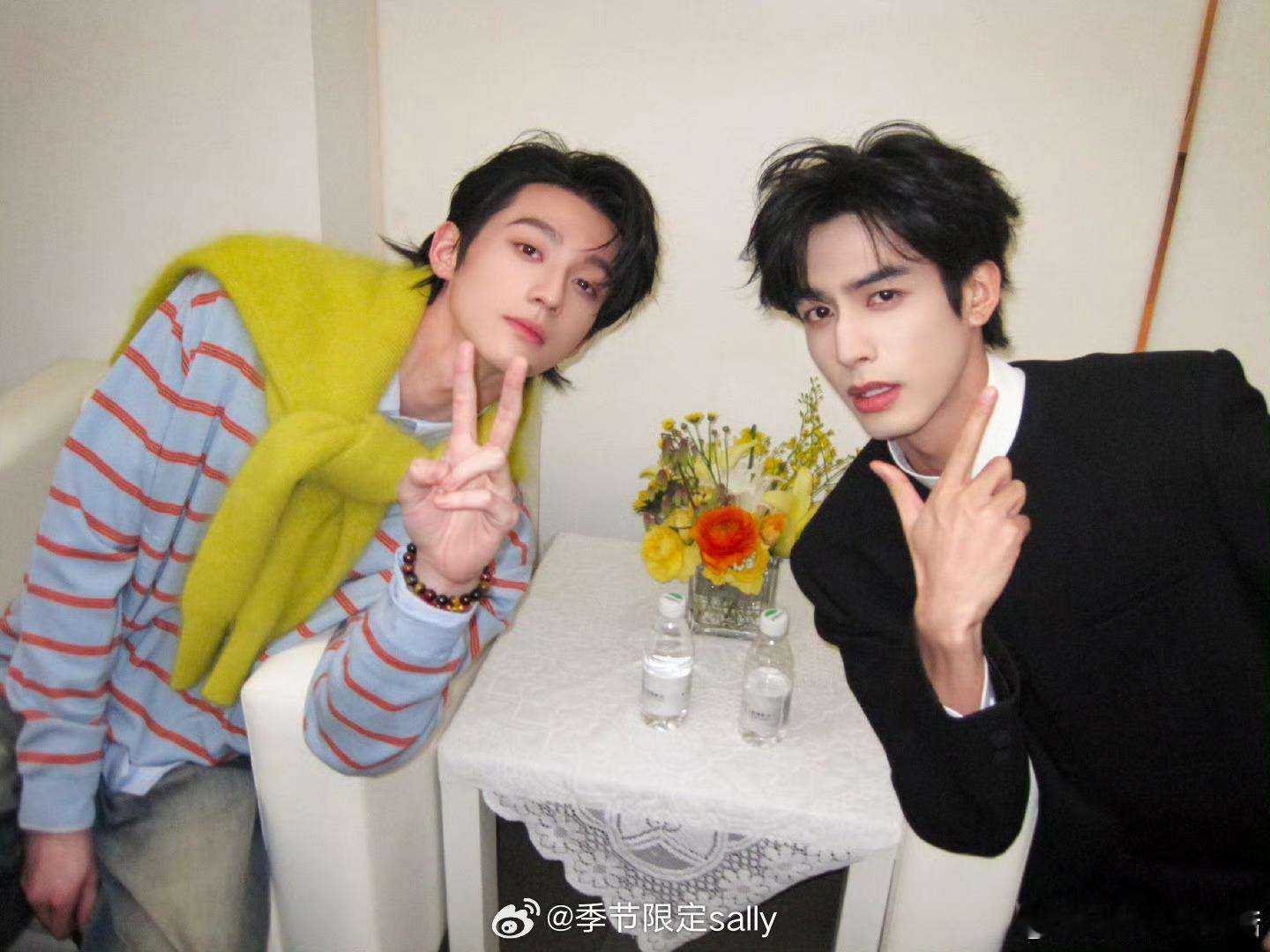 妈呀宋威龙赖伟明这个合照。。骄阳似我的林屿森和庄序