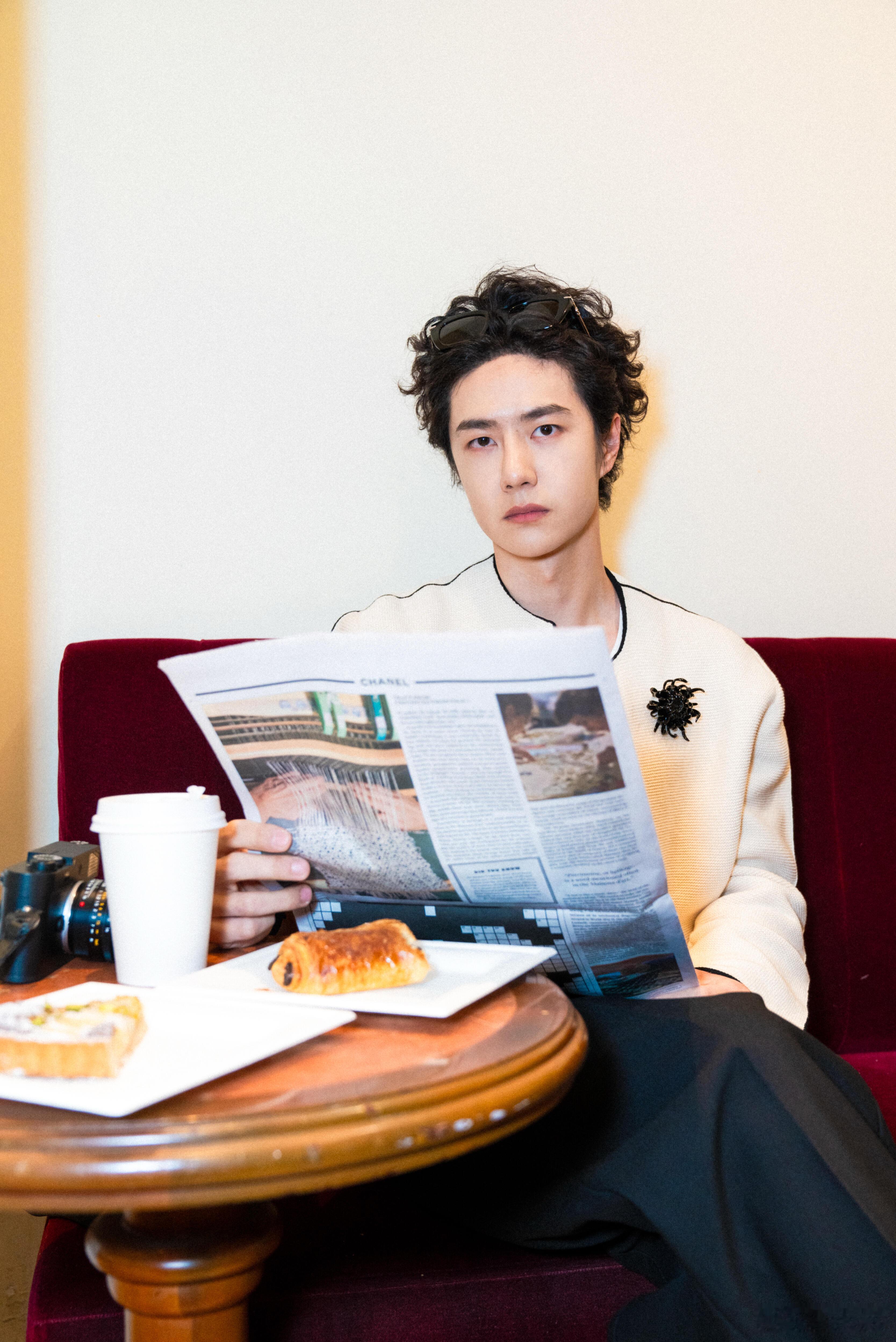 其他平台多三张！我的天呐！！帅疯了博哥！！王一博纽约