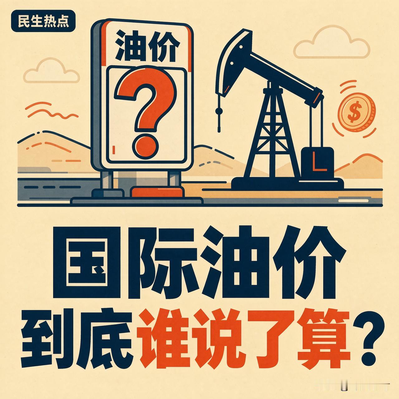国际油价到底谁说了算？很多朋友以为油价是美国定的，其实没那么简单。早年西