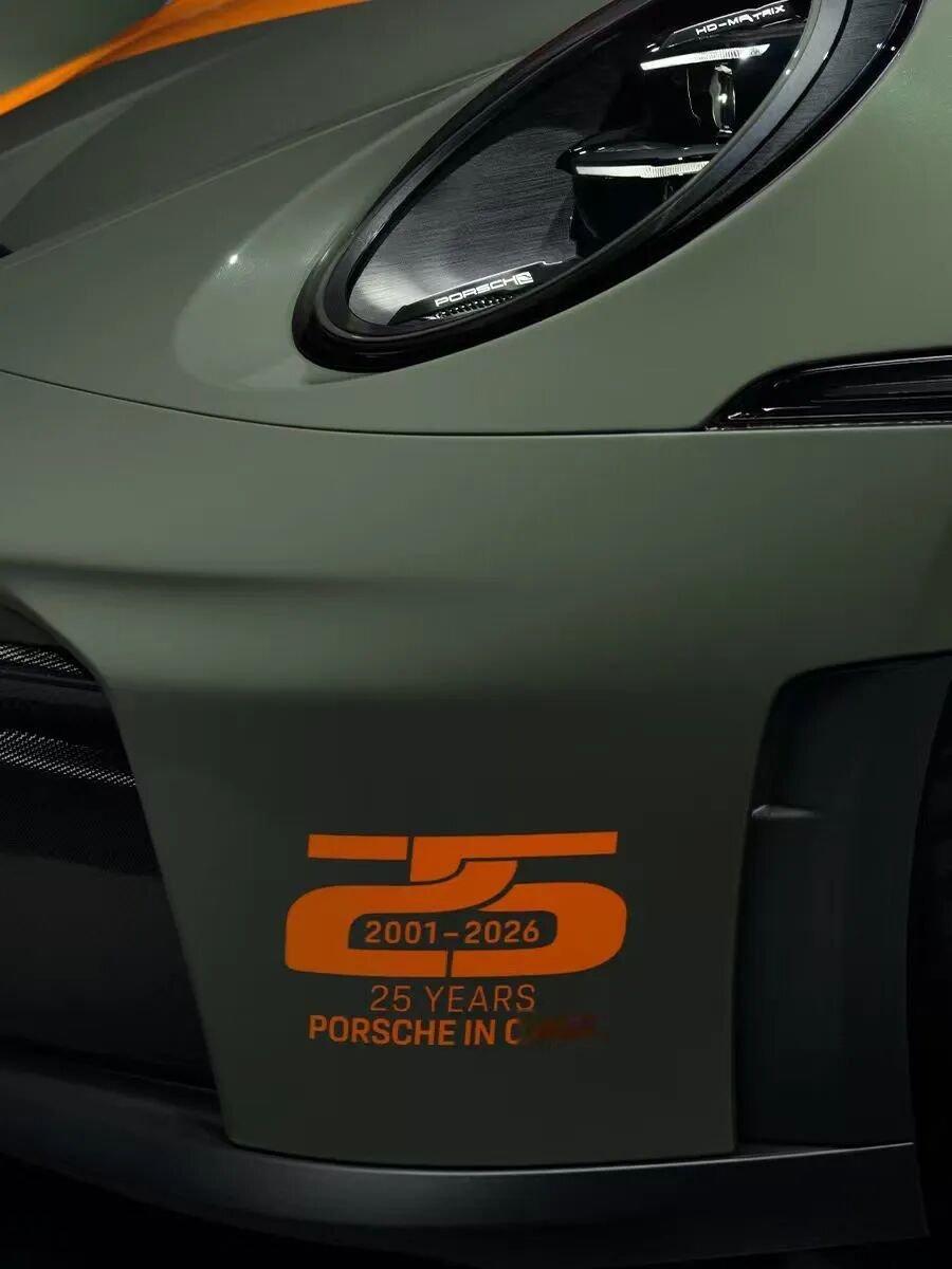 车市热门保时捷在华25周年典藏车911GT3Sonderwunsch
