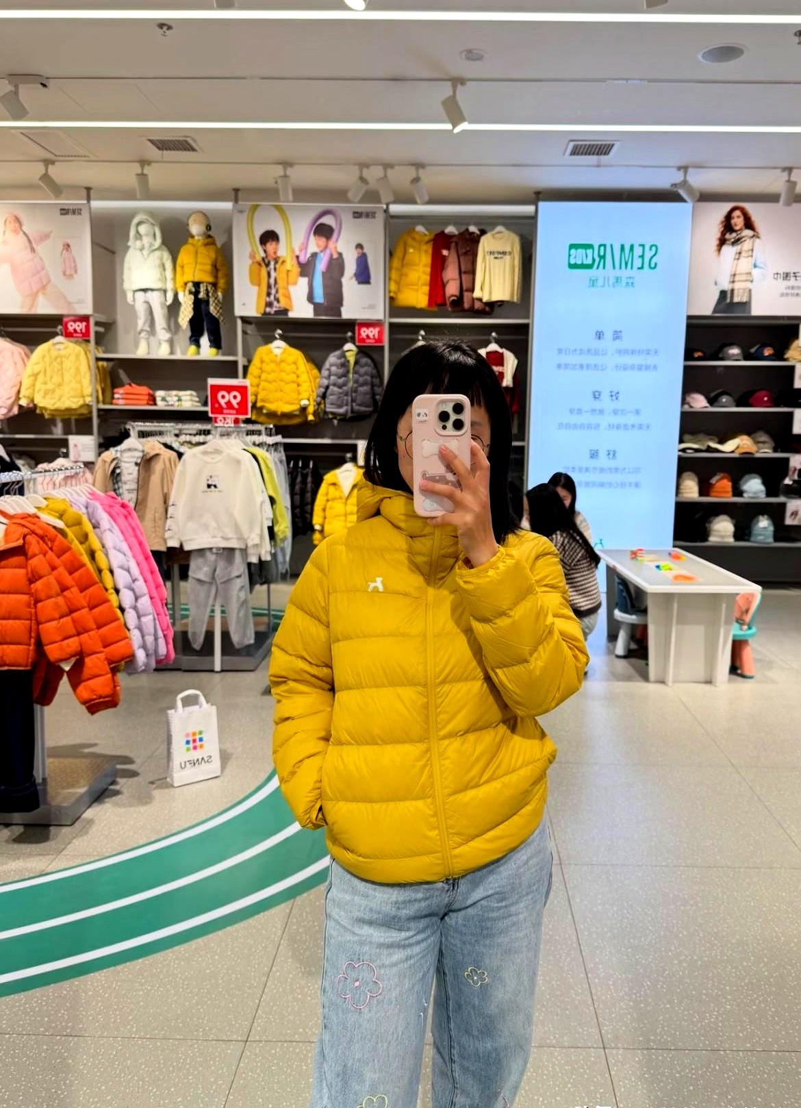 羽绒服省900块没人发现54岁大哥在巴拉巴拉买170码童装羽绒服，结账3