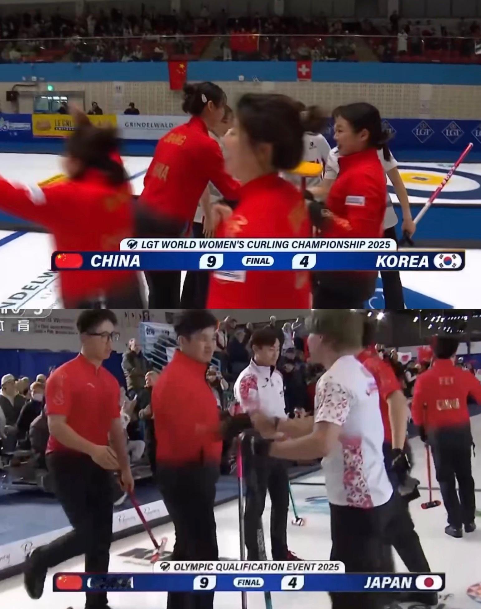 还在回味两个神奇的9-4之后，中国成为亚洲唯一男女都能参加米兰冬奥会冰壶团体项目