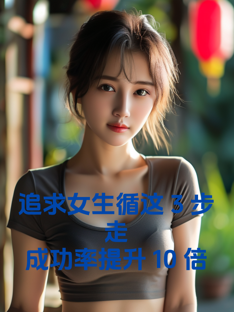 追求女生循这3步走，成功率提升10倍