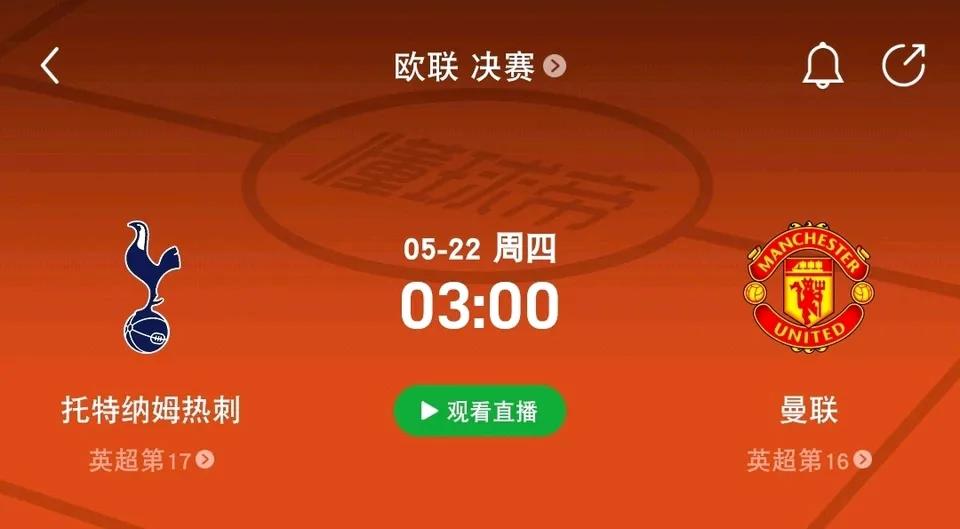 欧联杯决赛今晚开打，大家都支持谁呀？英超内部形成两派。利物浦肯定支持热刺。