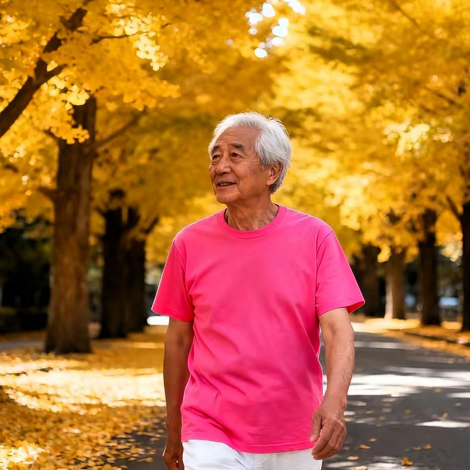 我爸50岁才懂：原来衣服亮一点，日子也会发光！​​​以前他上班