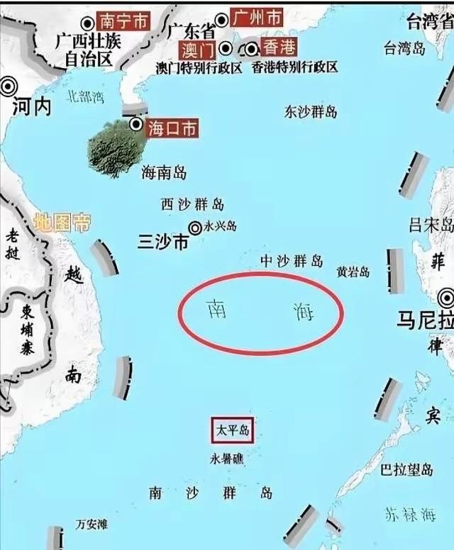 说句扎心的大实话，咱们在南海的“牌”，一开始烂到家了实话实说，早年在南海博弈