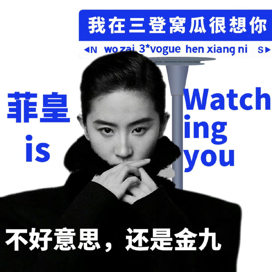 最重磅的VOGUE金九+周年+OG被刘亦菲拿下了巨C位