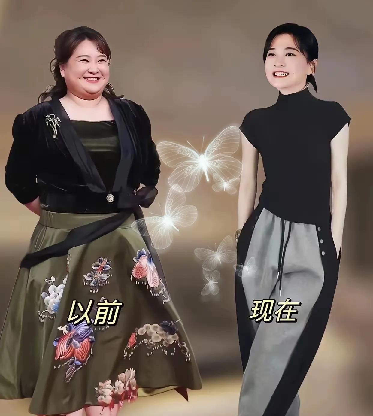 我要是贾玲，会不管不顾，高兴的在被子里偷着乐。明明减肥一年了，可大伙儿硬生生