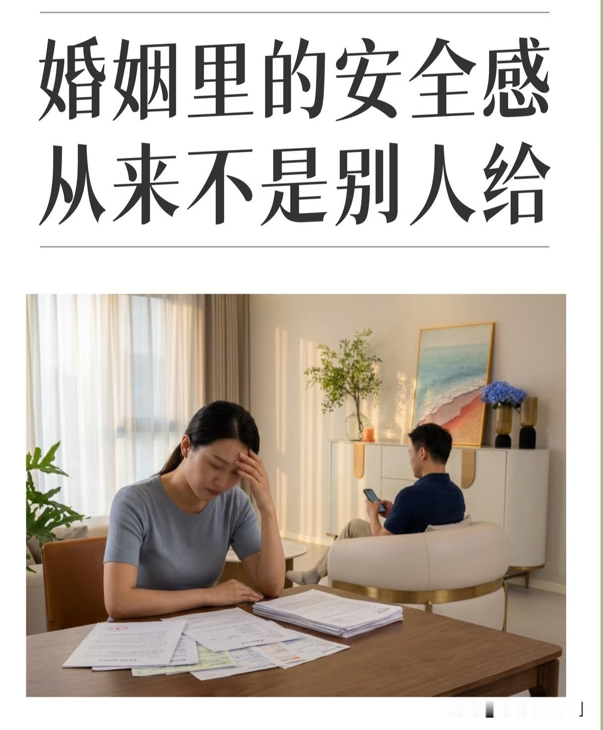 这也是很多女性，甚至很多家庭都在默默面对的现实问题，很多女性婚后为了照顾家庭或