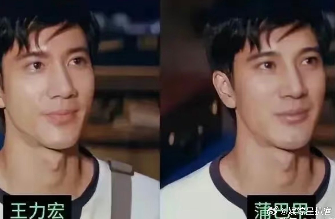 这是蒲巴甲还是王力宏这相似度也太绝了吧，多看两眼都要怀疑自己的眼睛，到底是谁啊