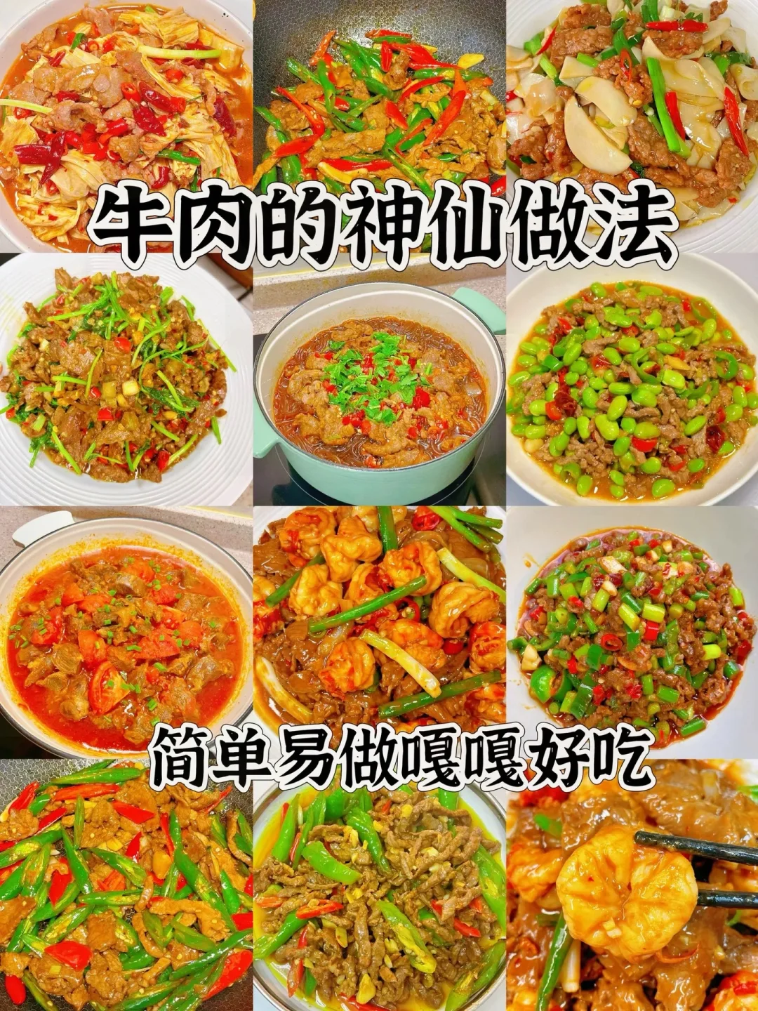 牛肉的神仙做法、简单易做嘎嘎好吃