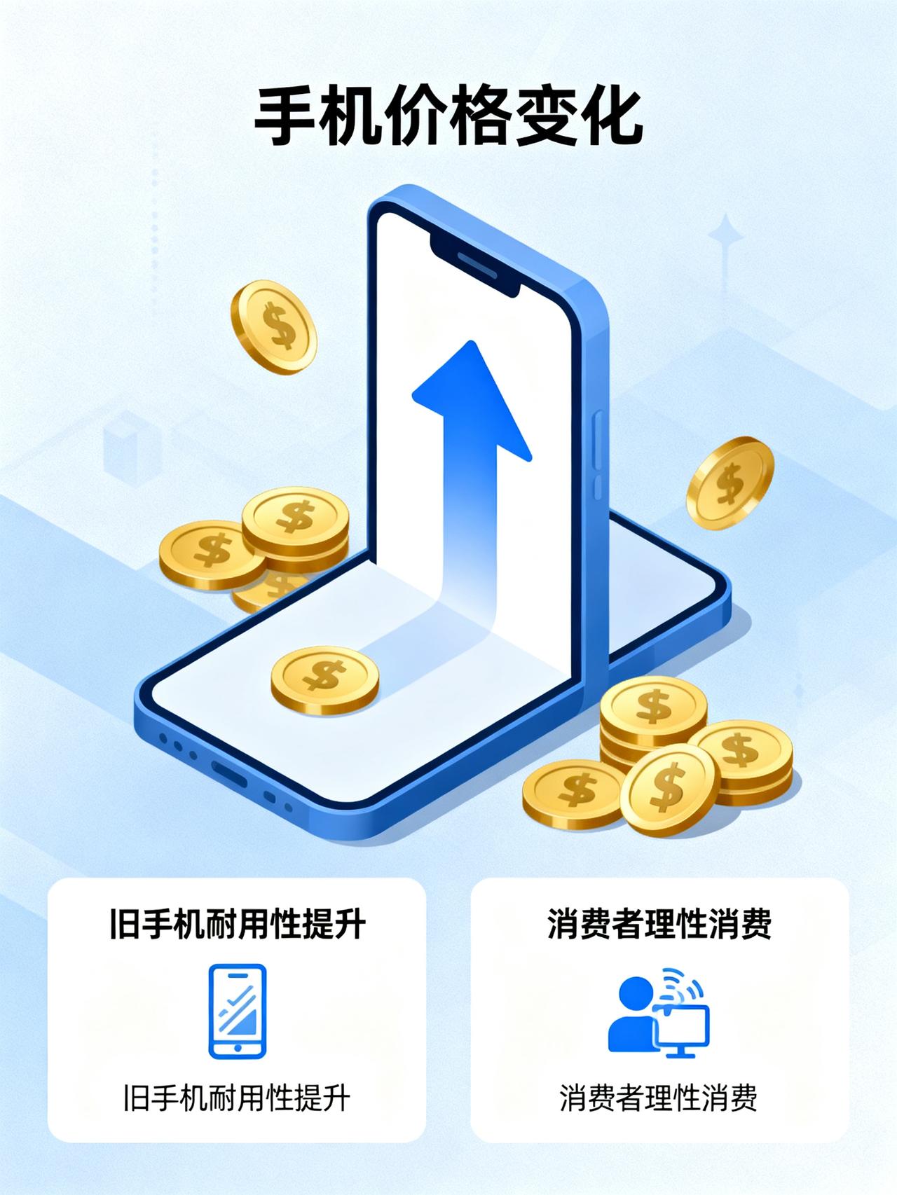 手机涨价，不是涨价了，是你找不到不涨价的理由了最近打算换手机的人，估计一刷市场