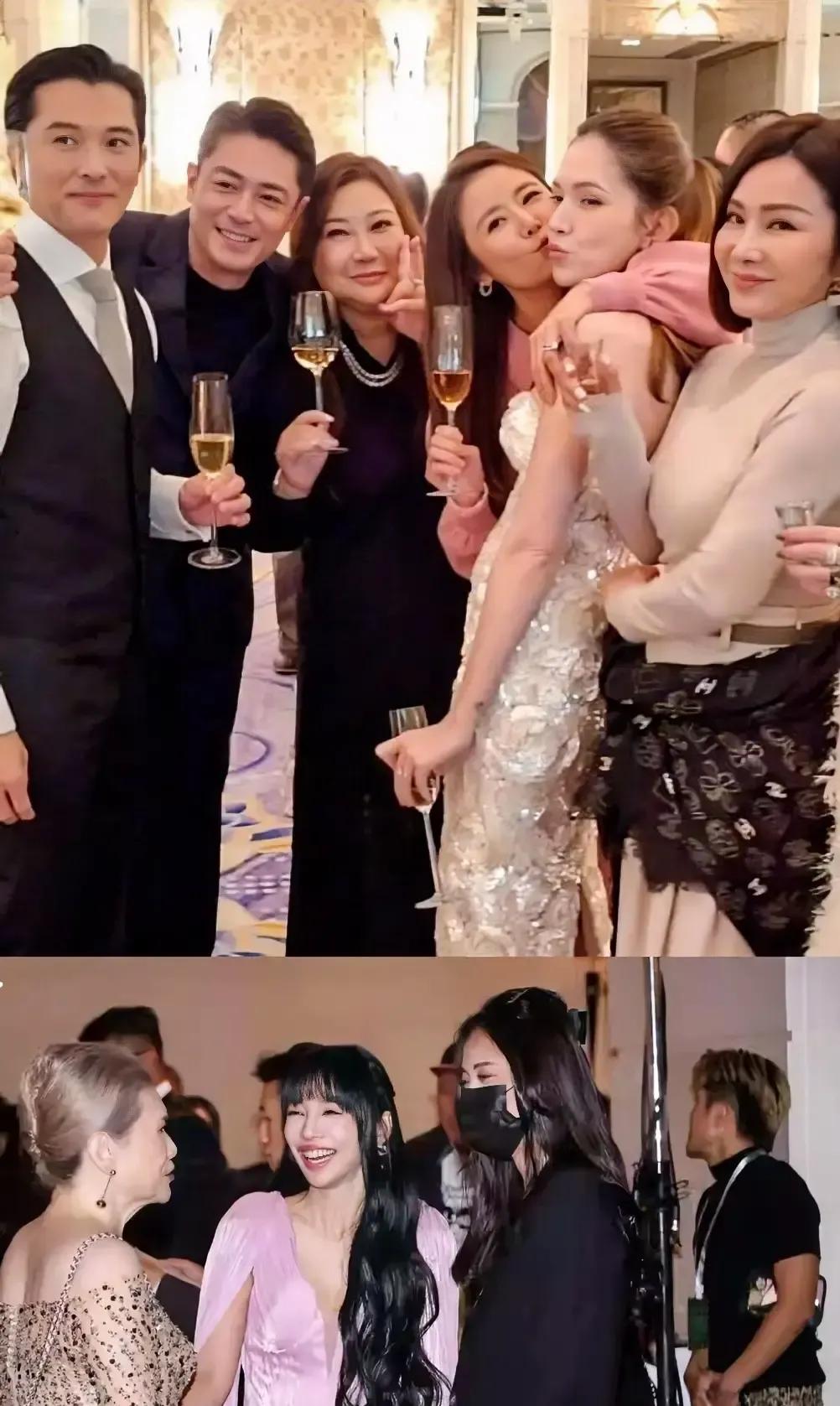 邱泽许玮甯补办婚礼，李靓蕾穿粉裙到场，照片一出评论区炸锅。有人喊她抢镜，有人说