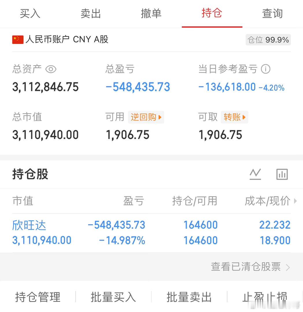 各位战友，欣旺达我目前持股没动，记得给我点赞178​​​​