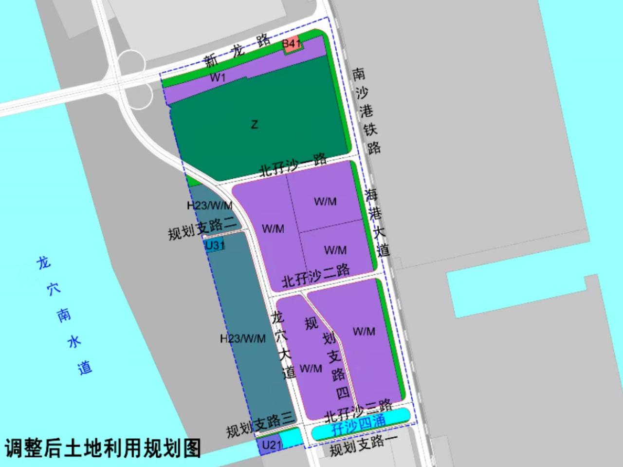 【龙穴大道南延线即将开搞！】在之前进行了控规调整之后，龙穴大道南延线真的要开搞了
