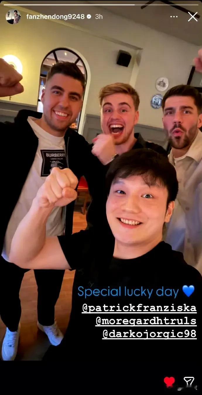 始于成绩，终于人品！樊振东拿下欧冠冠军，很多人却因为决赛失去两分而质疑他，可这