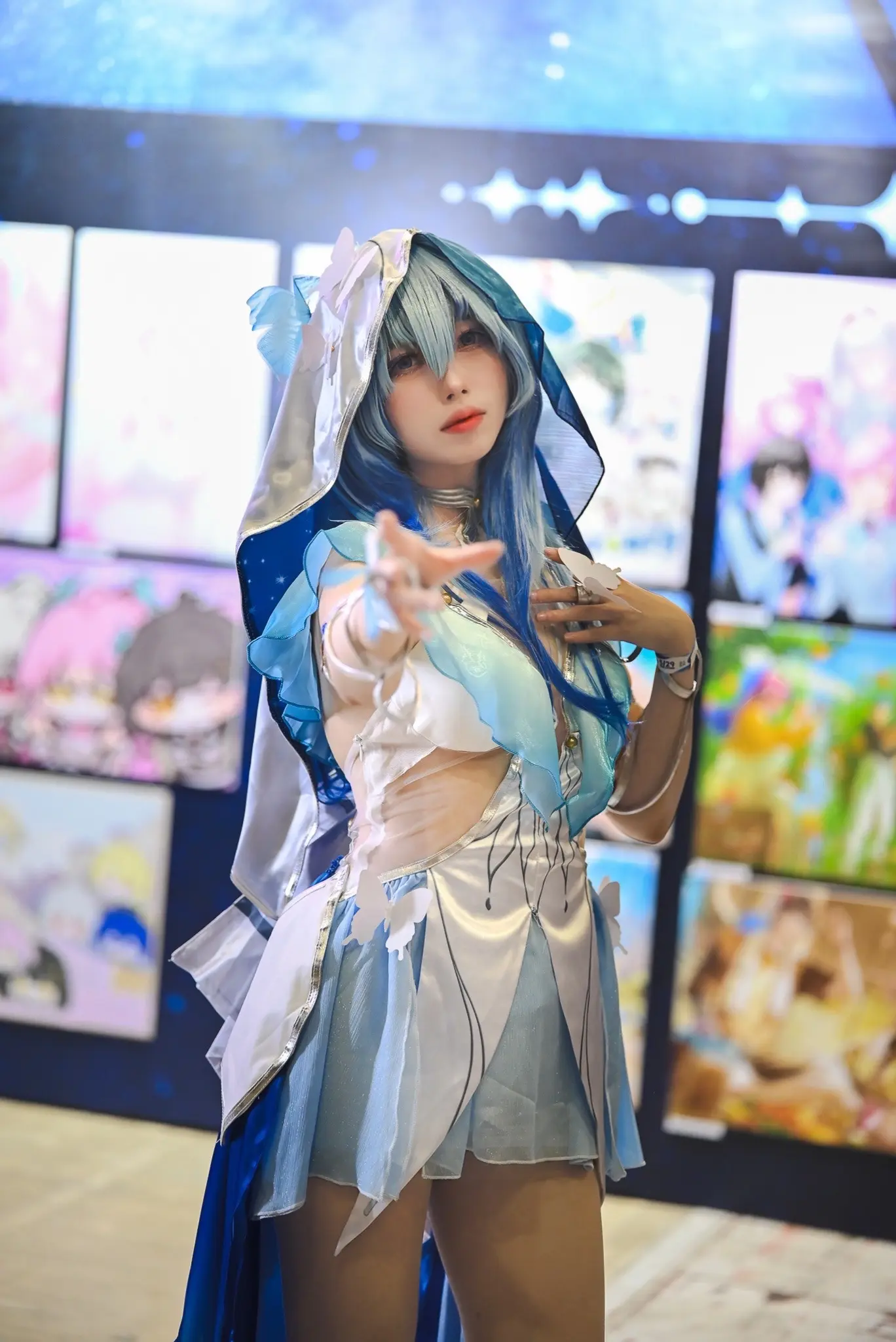 崩坏角色cos 漫展角色 海王星cos 大元素使cos 星铁角色cos挑战