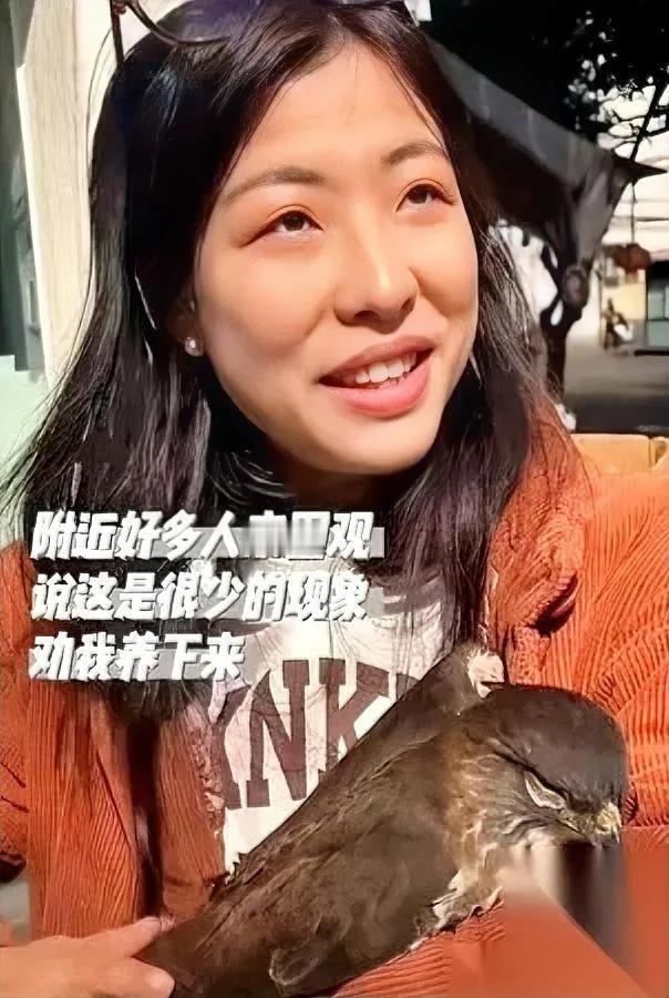 四川抱游隼的女人最近火遍全网但我敢说90%的人都没看懂她最牛的地方在哪。
