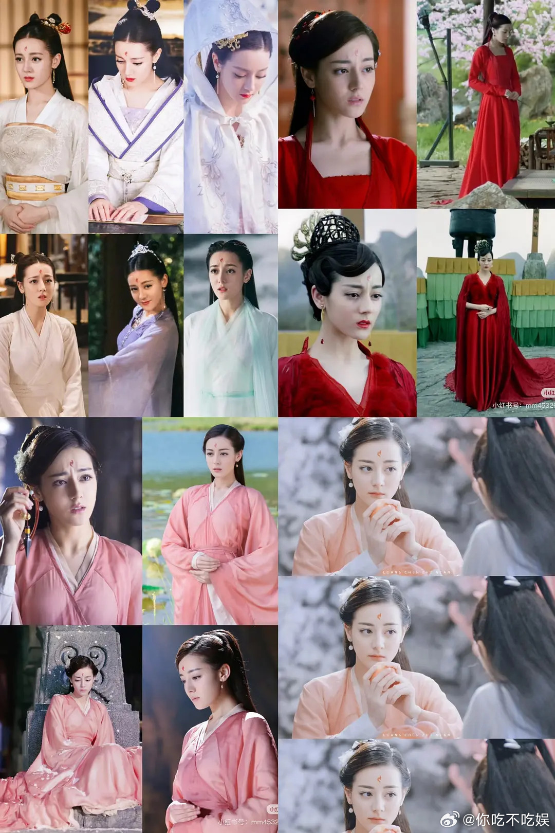 迪丽热巴现在的古装妆造是不是越来越不如之前了