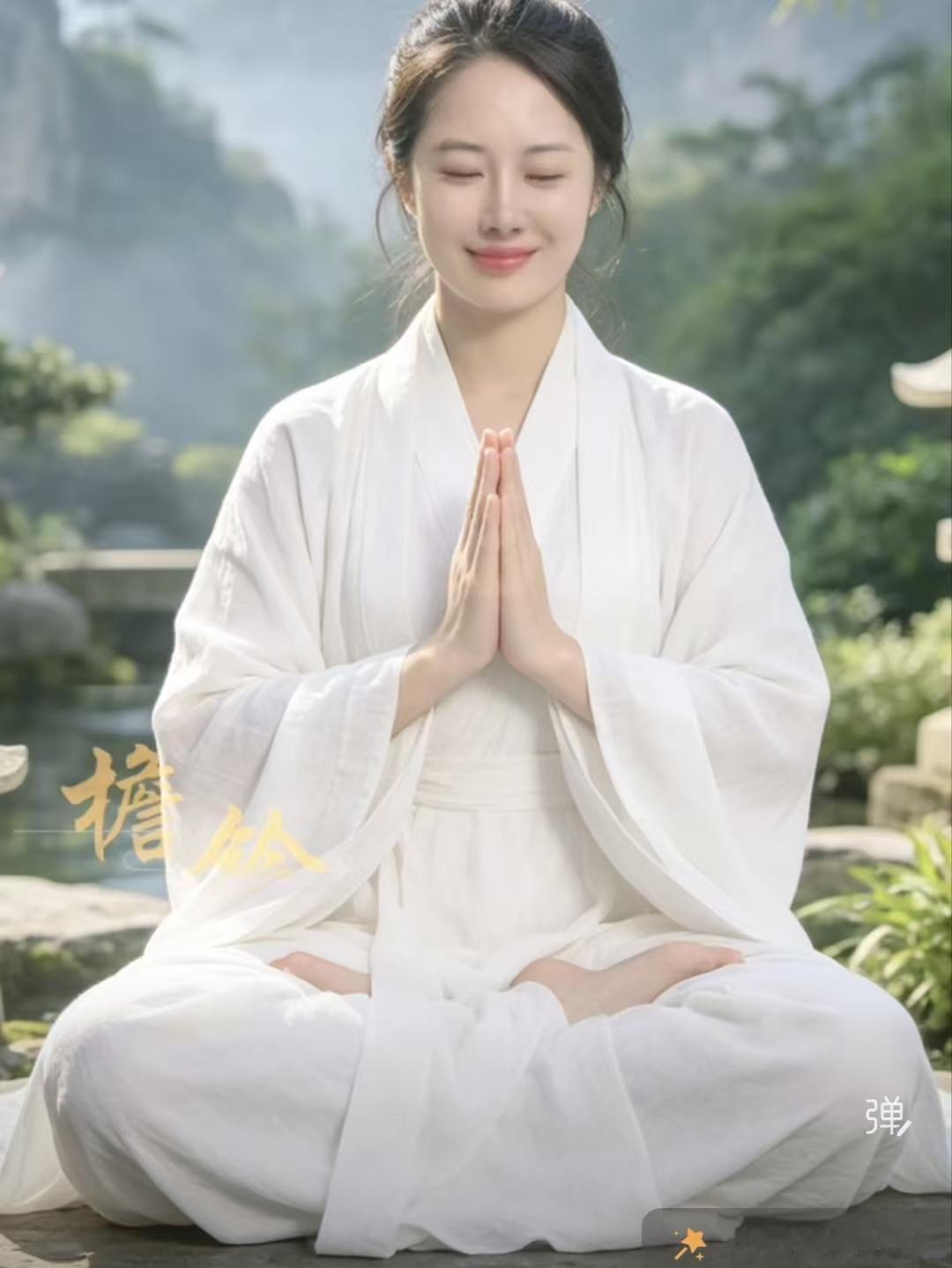 心安不争纷扰远红尘，静坐修心养性真。看尽人间烟火色，惟留心安作归身。