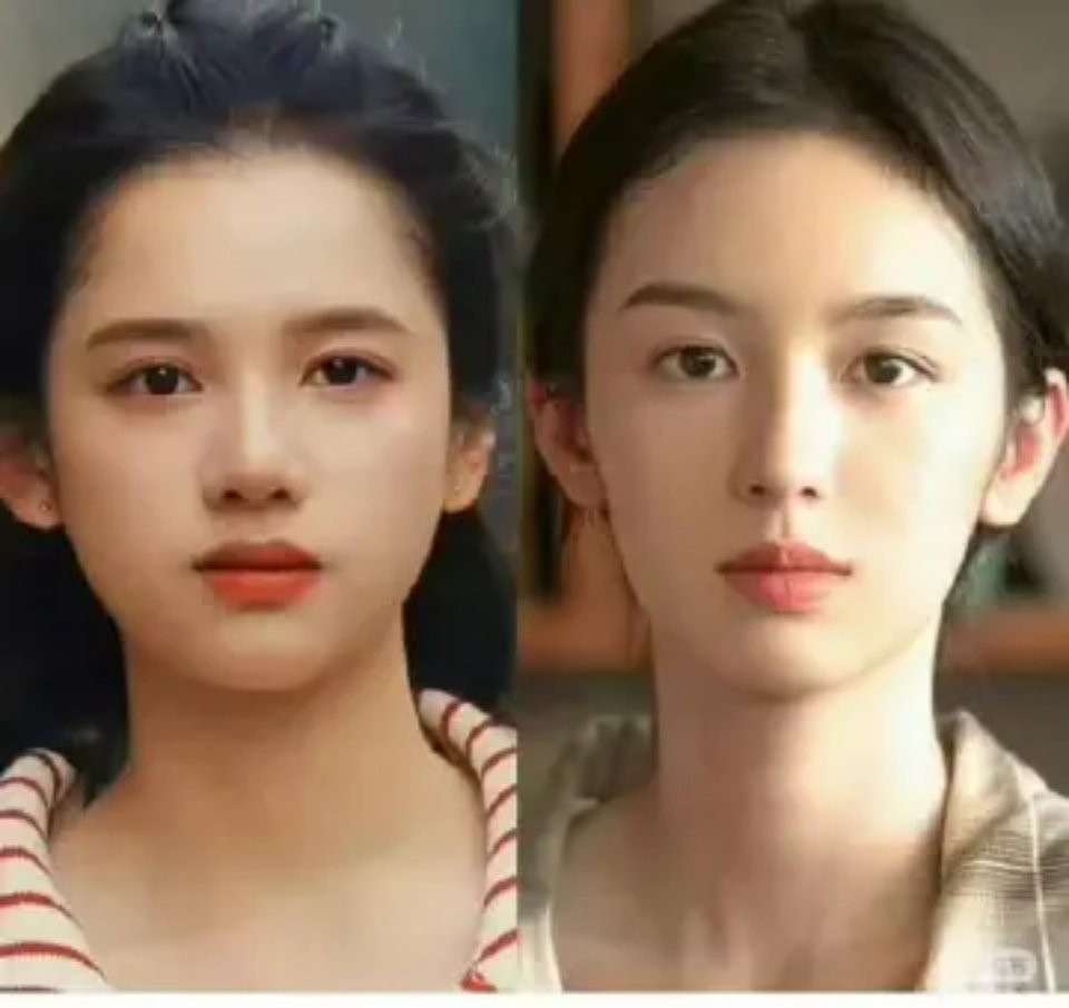 终于懂了‼️终于懂你们看张婧仪和周也的区别了颜霸们！​​​