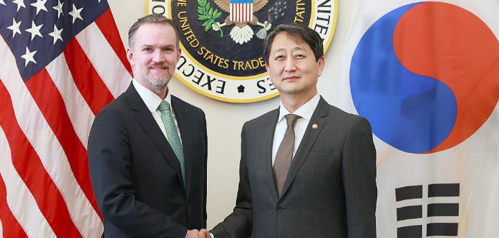 韩国美国谈事中国警告哎呀，最近韩国跟美国悄悄摸摸地谈上了