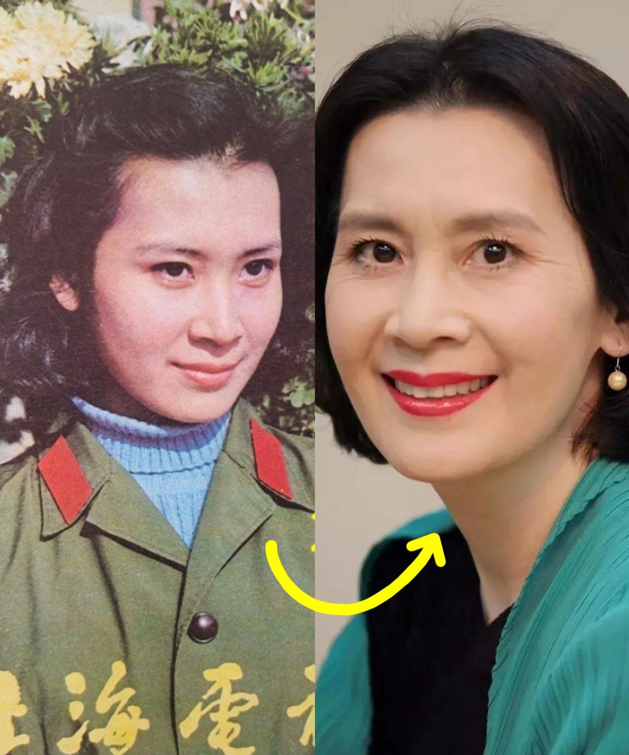 八十年代杂志曾描述过女演员肖雄的眼睛，“有点往里眍，眼睛常常在暗影里，当她对什么
