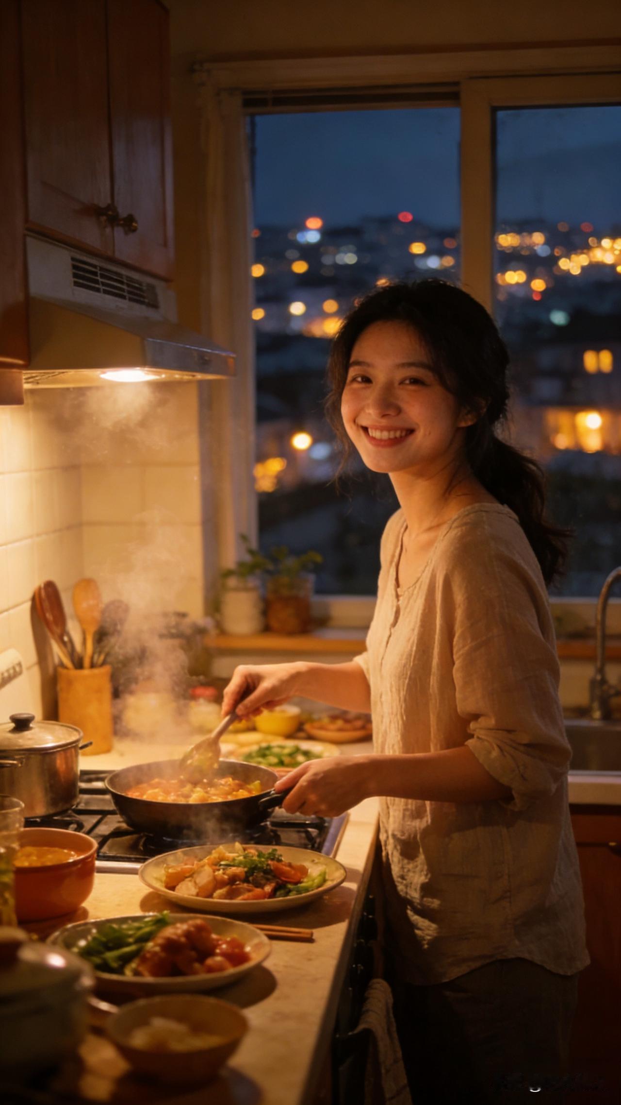 上联人间烟火三餐暖下联？？？生活最美是烟火，三餐四季皆温柔～出个接地气