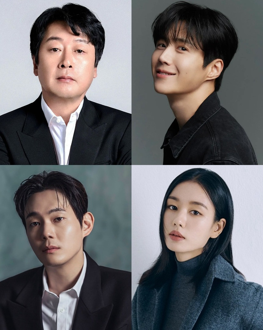 金伦奭、金宣虎、安恩真、刘庆秀共同出演的tvN新剧《议员的保佑》已完成选角并举行