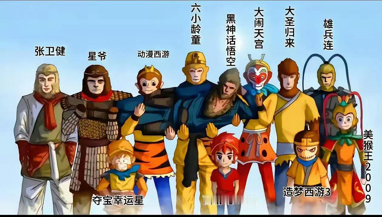 谁是你心目中的齐天大圣（形象）