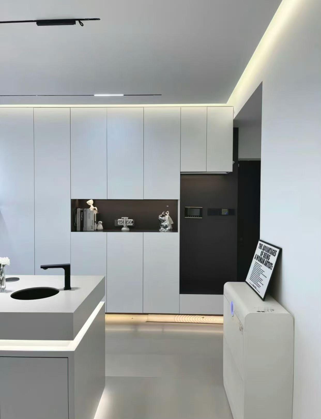 大平层黑白极简风的极致美