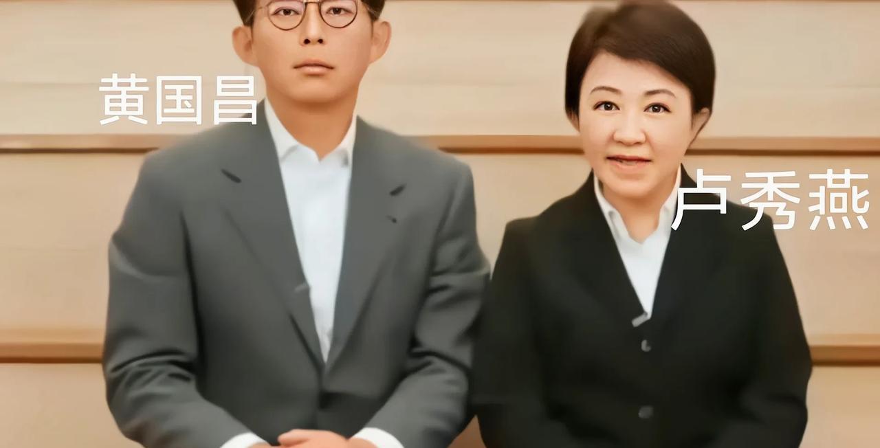 感觉不妙，卢秀燕可能会出来选中国国民党党主席。最近看到卢秀燕和黄国昌一起拍摄宣