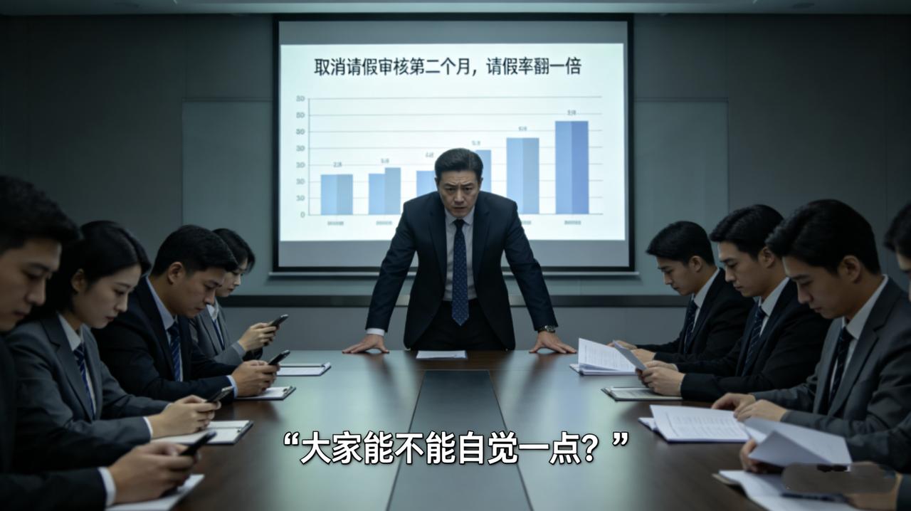 公司新来了个总监，说要人性化管理。第一件事就是取消请假理由审核。想请假就请，系