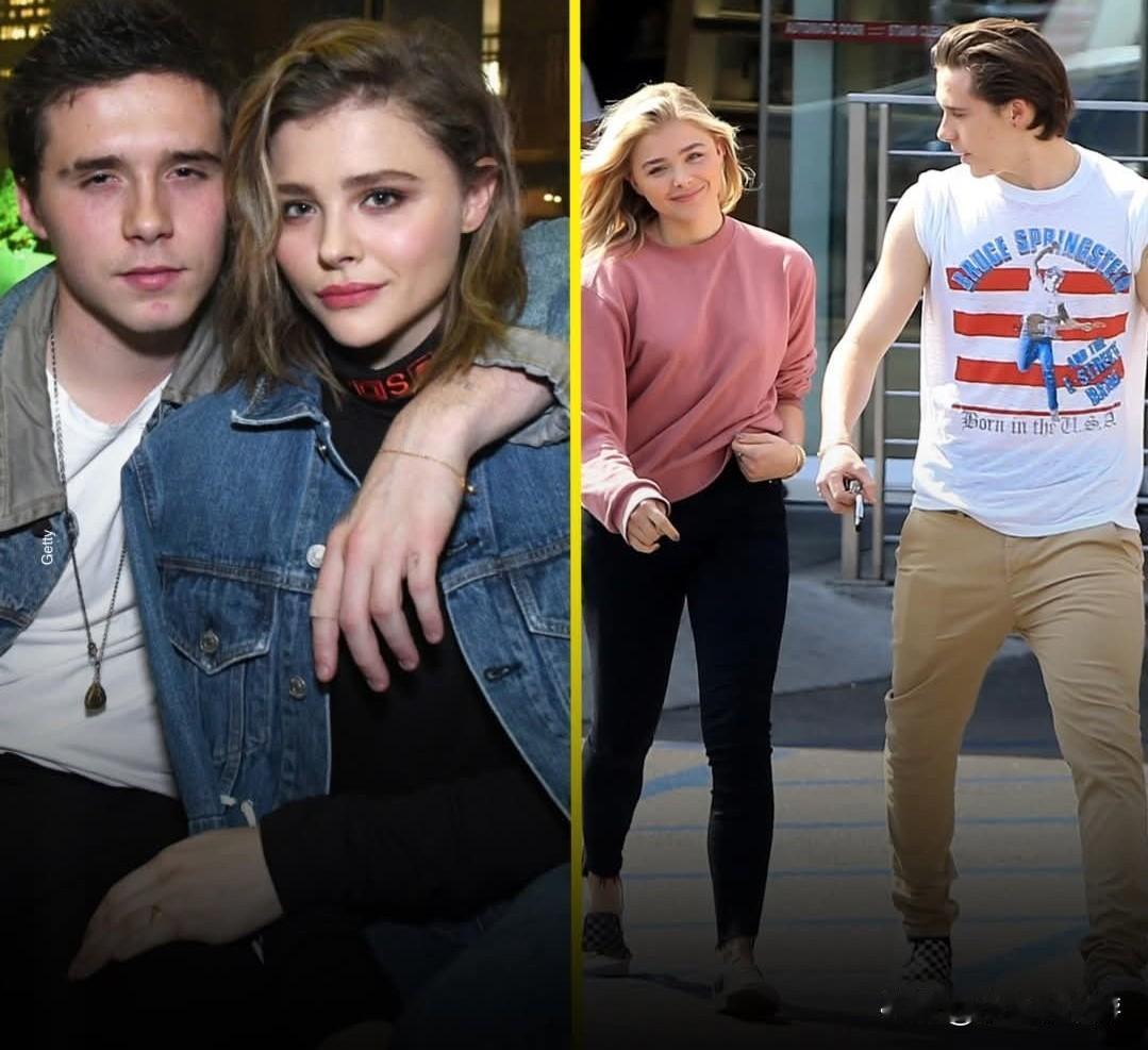 布鲁克林·贝克汉姆（BrooklynBeckham）与科洛·格蕾斯·莫瑞兹（C