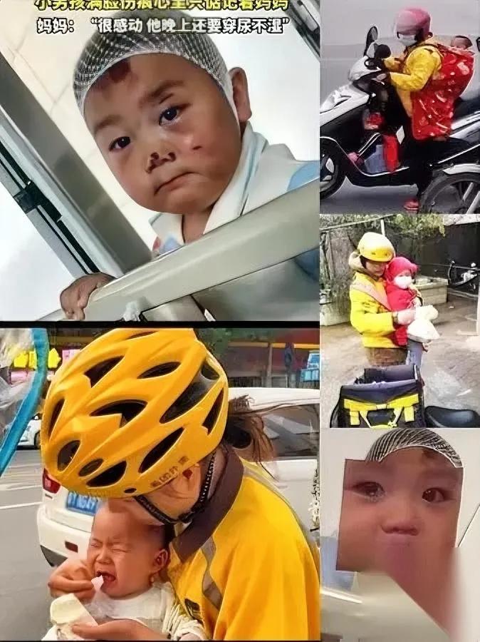 太好哭了！3岁娃的举动戳心了。你敢信这是还穿尿不湿的小孩能做出来的事？