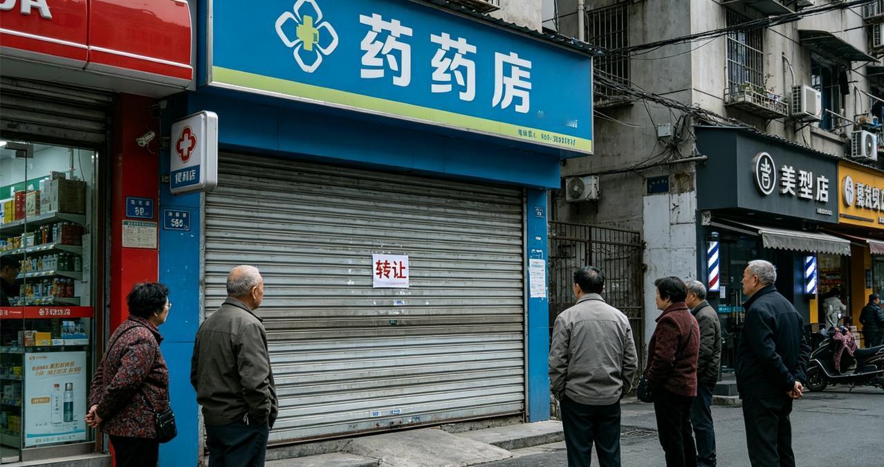 大家发现了么？小区的药店在逐渐减少？就比如我们小区，刚开始一家一家的开，多的时候