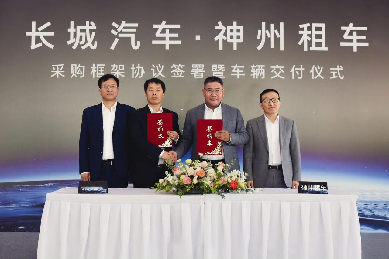 坦克300是租赁市场香饽饽，上个月神州租车再次采购10000台坦克300，这是神