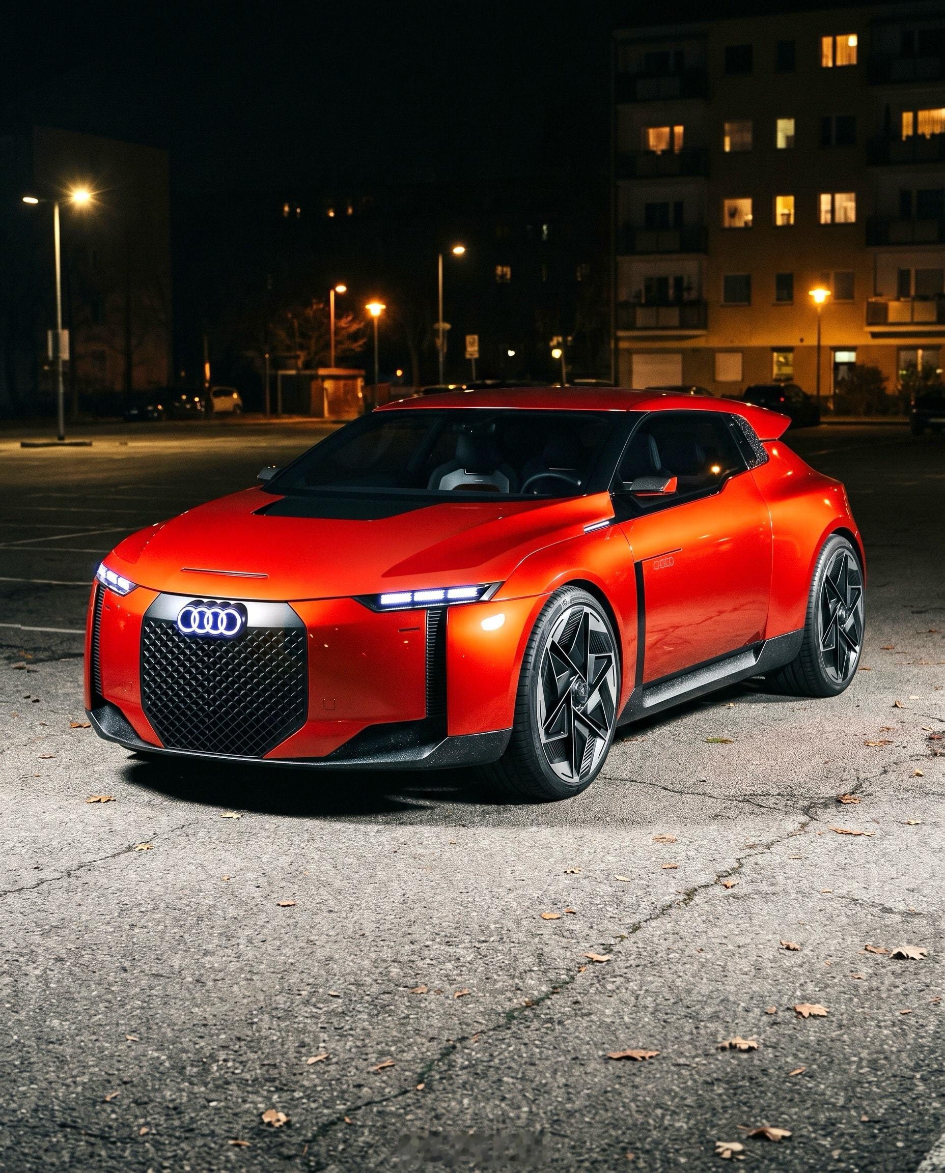 奥迪奥迪A3quattro概念设计奥迪A3quattro非官方概念设计，大