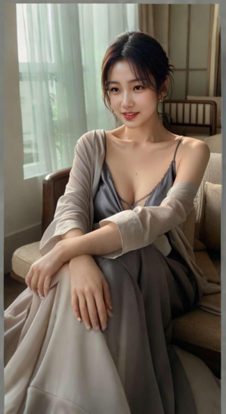 AI扩图AI温柔夜姿