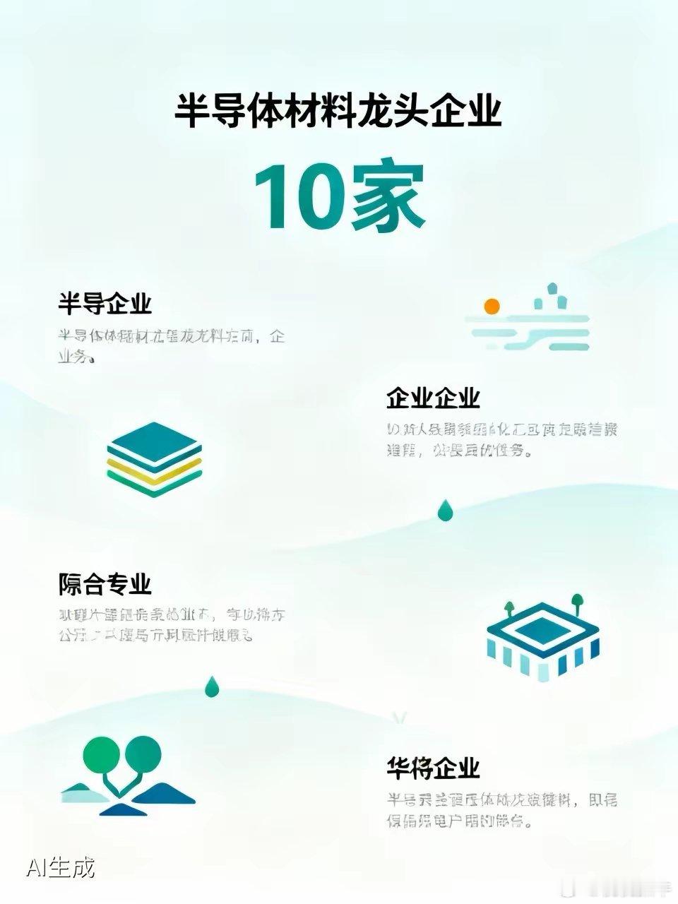 半导体材料，具备“唯一性”的10家龙头1.云南锗业——锗全产业链+磷化铟唯一
